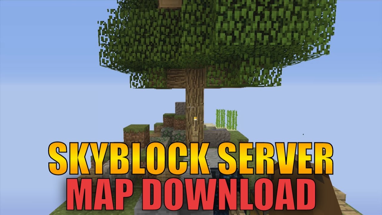 minecraft skyblock map download 1.15